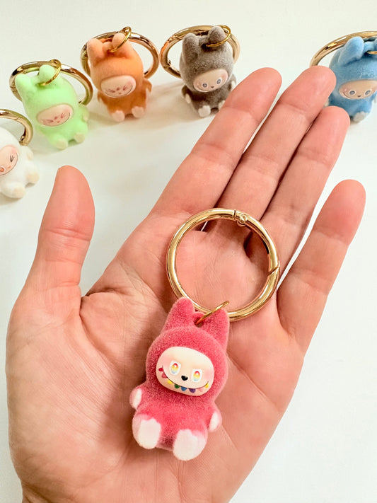 Back to school - Add some bling to your backpack with a Labubu bag charm!