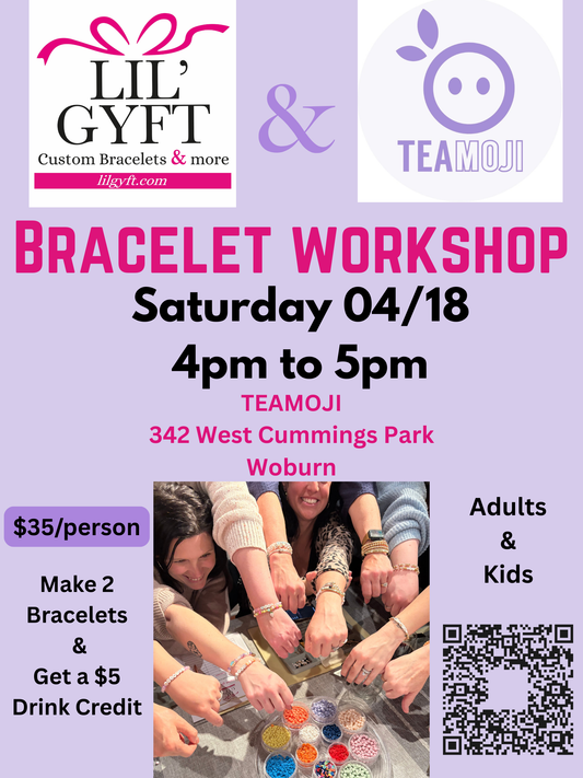 Bracelet Workshop at Teamoji