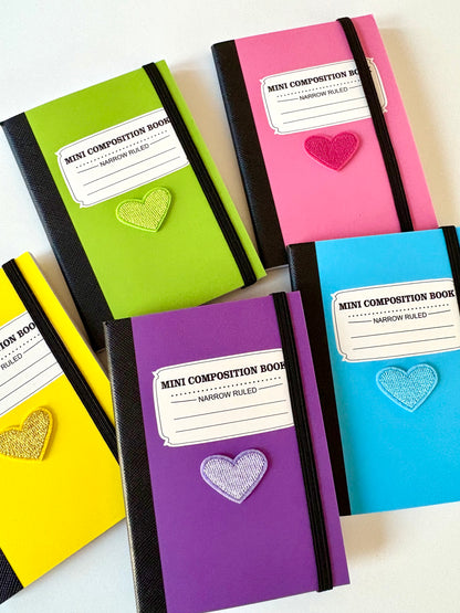 Valentine's Mini Composition Notebooks