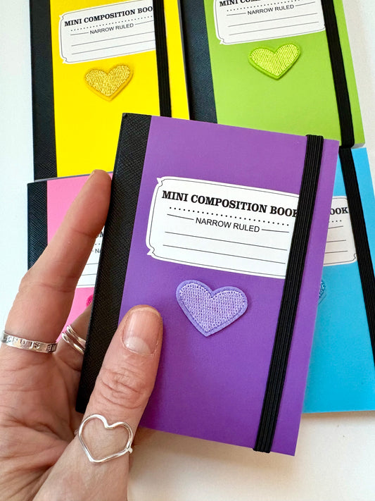 Valentine's Mini Composition Notebooks