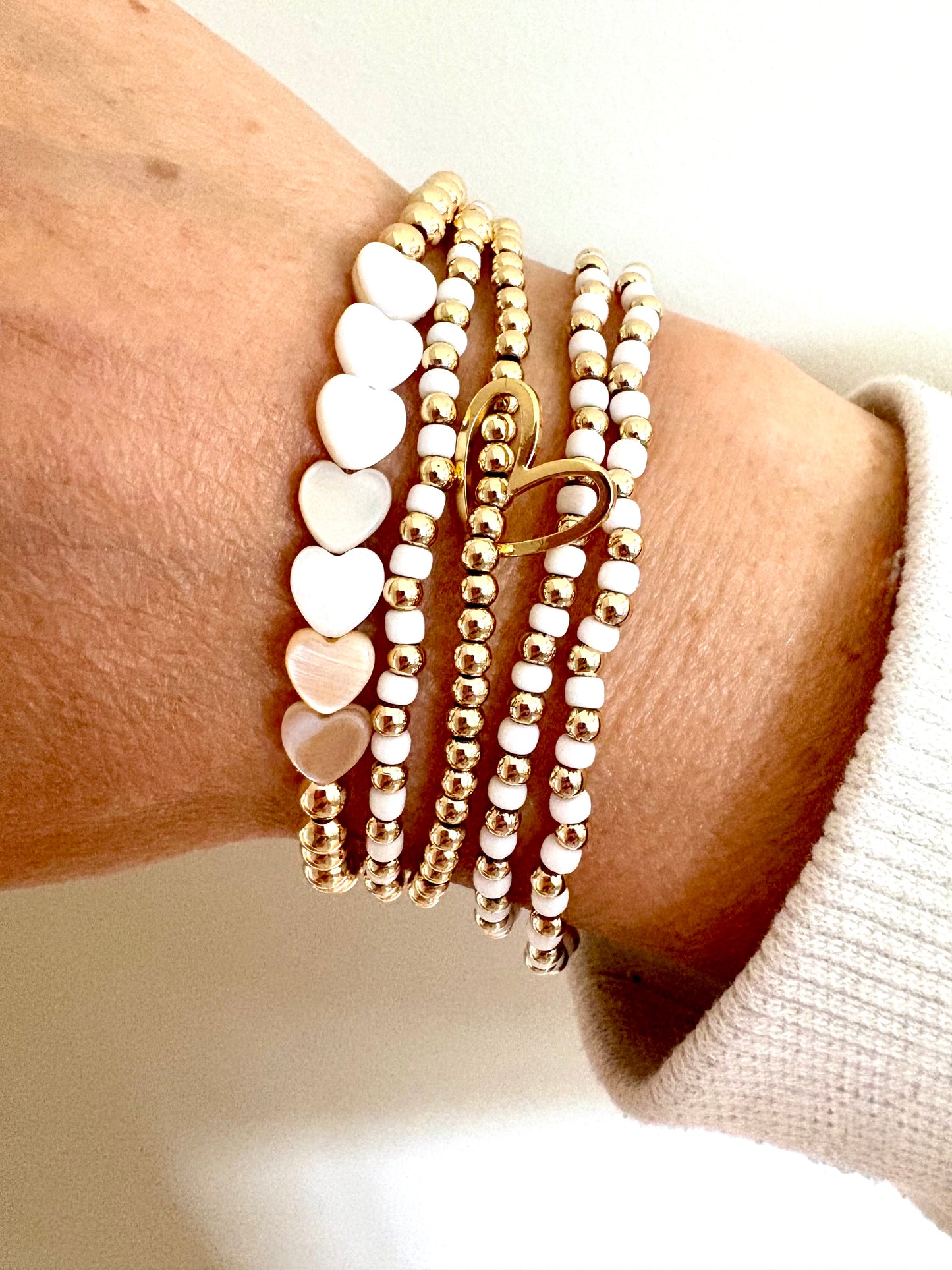 Delphine's Bracelet Stack (Set of 5 bracelets)