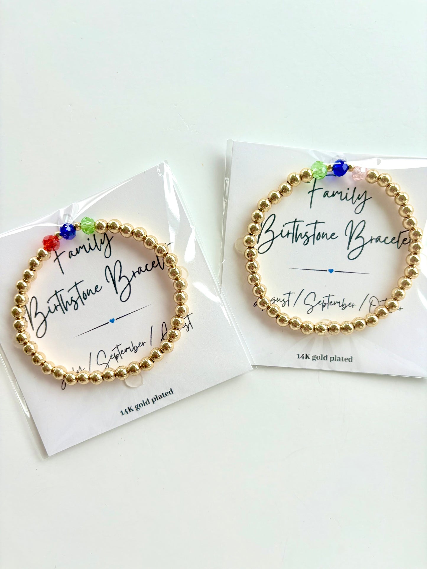 Family Birthstone Bracelet