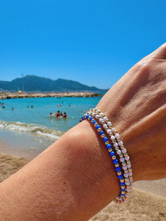 Seed Bead Bracelets - Set of 3