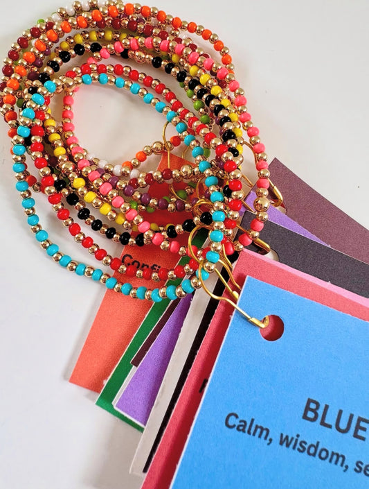 Colors!  Seed Bead Bracelet
