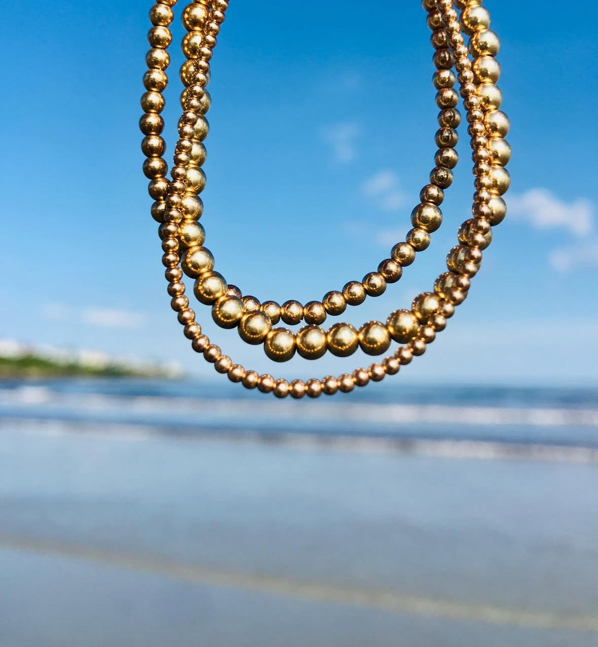 Gold Plated Stack of 3 Bracelets